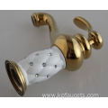 Sanitary Ware Gold Brass Diamond Basin Faucet